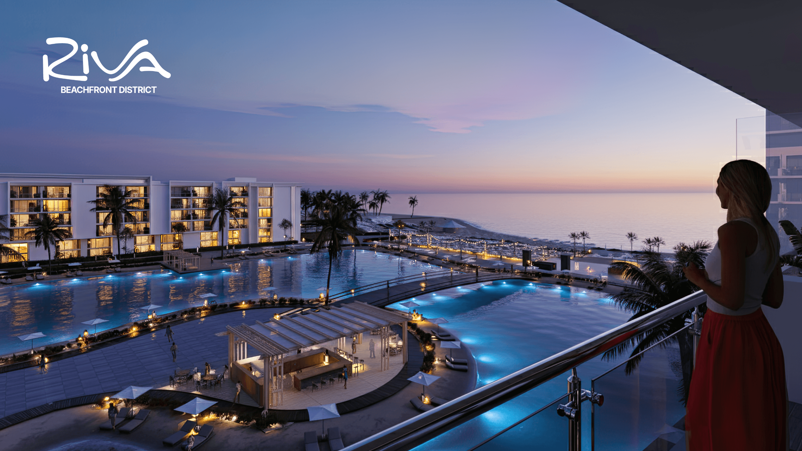 Mamsha Promenade Hurghada beachfront with restaurants and entertainment