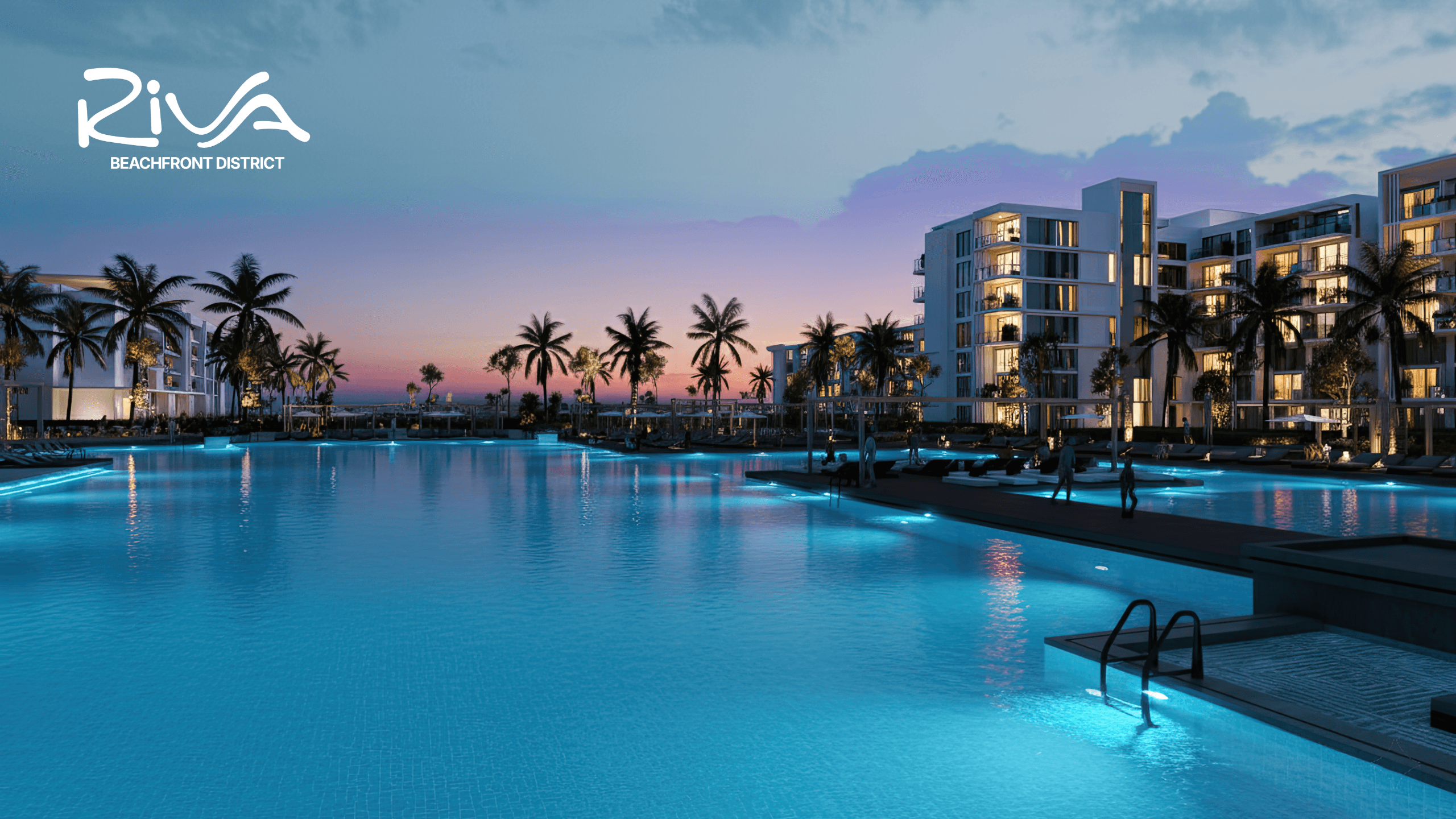 RIVA Hurghada private beach and lagoon pools