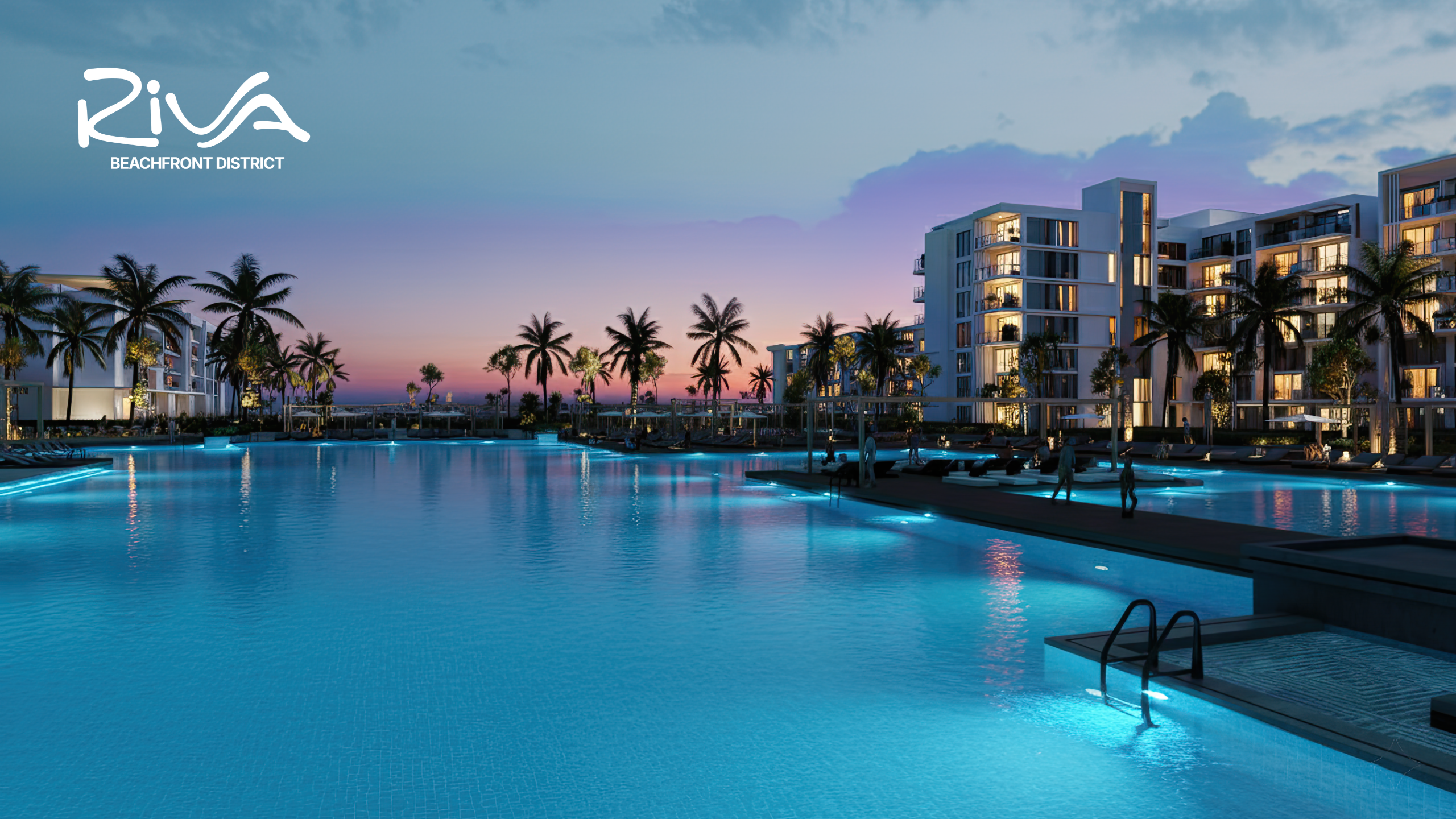 RIVA Hurghada pools and lagoon amenities